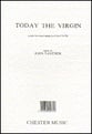 Today the Virgin SATB choral sheet music cover
